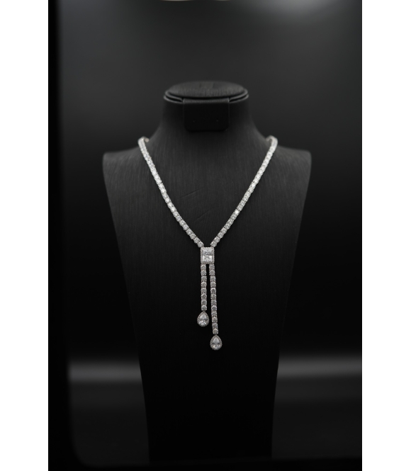 Dây chuyền Vàng Trắng 610 DVT4