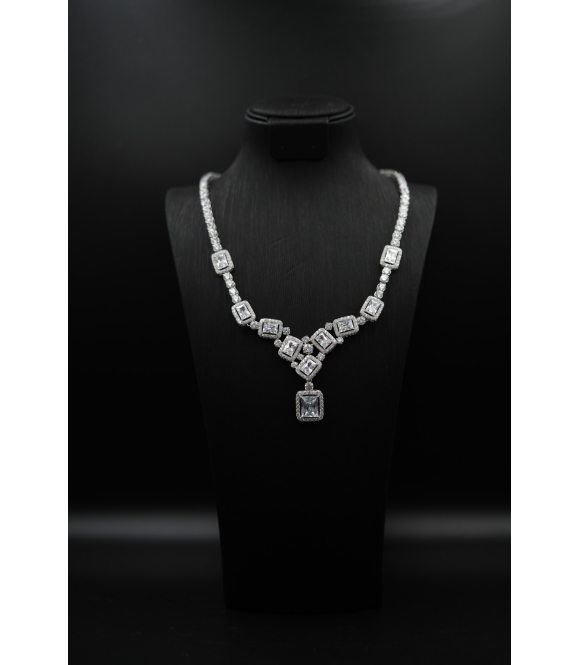 Dây chuyền Vàng Trắng 610 DVT5