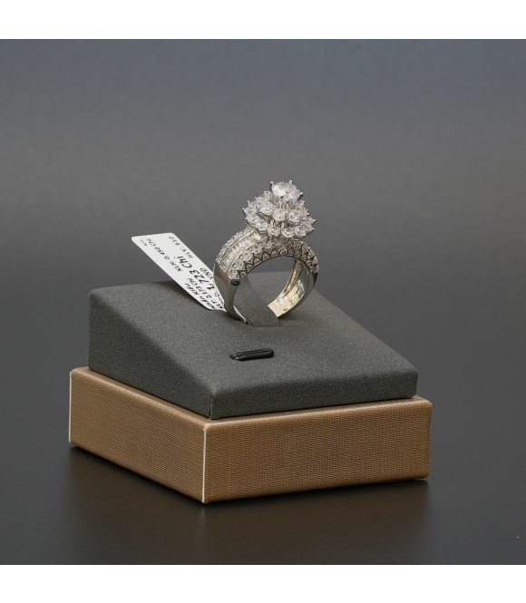 Nhẫn Vàng Trắng 610 NVT2